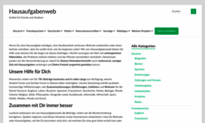 Hausaufgabenweb.de thumbnail