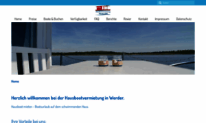 Hausbootvermietung-werder.de thumbnail