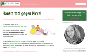 Hausmittel-gegen-pickel.net thumbnail