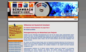 Haustechnik-schambach.de thumbnail