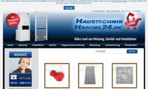 Haustechnikhandel24.de thumbnail