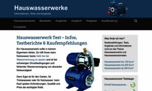 Hauswasserwerk-tests.com thumbnail