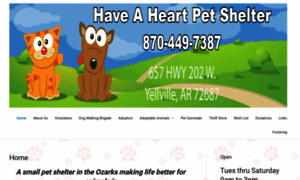 Haveaheartpetshelter.org thumbnail