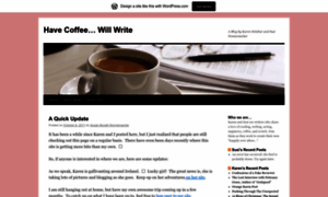 Havecoffeewillwrite.wordpress.com thumbnail