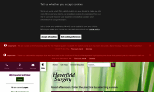 Haverfieldsurgery.co.uk thumbnail