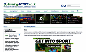 Haveringactive.co.uk thumbnail