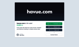 Havue.com thumbnail