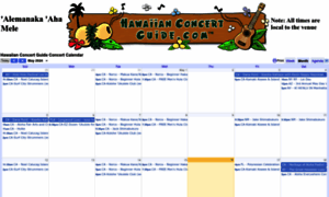 Hawaiianconcertguide.info thumbnail