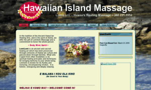 Hawaiianislandmassage.com thumbnail