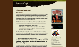 Hawaiicigarassociation.org thumbnail