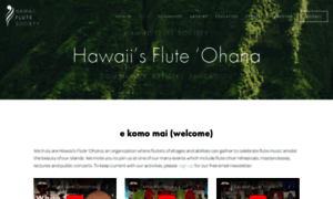 Hawaiiflutesociety.com thumbnail