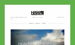 Hawaiinaturalproducts.com thumbnail