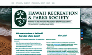 Hawaiirecreationparksociety.com thumbnail