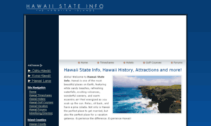 Hawaiistateinfo.com thumbnail