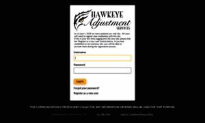 Hawkeyeadjustment.youraccountadvantage.com thumbnail