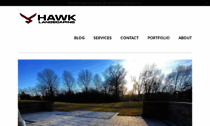 Hawklandscaping.com thumbnail