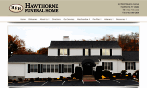 Hawthornefuneralhome.com thumbnail