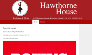 Hawthornehouse.ca thumbnail