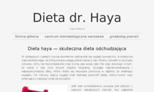 Haya-dieta.pl thumbnail