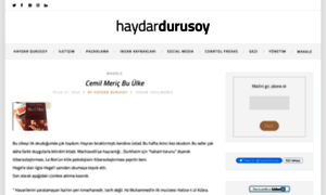 Haydardurusoy.com thumbnail