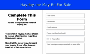 Hayday.me thumbnail