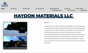 Haydonmaterials.com thumbnail