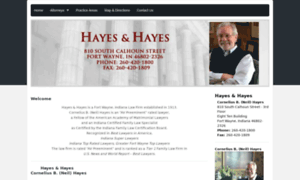 Hayesandhayeslaw.com thumbnail