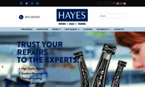 Hayeshandpiece.com thumbnail