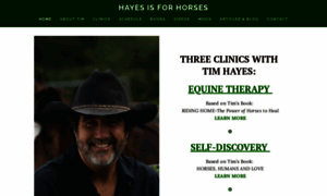 Hayesisforhorses.com thumbnail