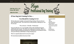 Hayesprofessionaldogtraining.com thumbnail