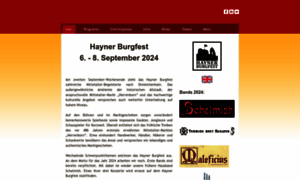 Hayner-burgfest.de thumbnail
