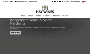 Haywines.co.uk thumbnail