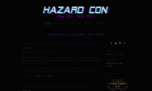 Hazardcon.org thumbnail