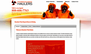 Hazardouswastehaulers.com thumbnail