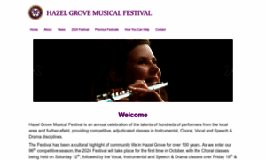 Hazelgrovemusicalfestival.org.uk thumbnail