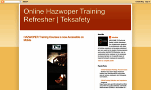 Hazwoper-training-online.blogspot.com thumbnail