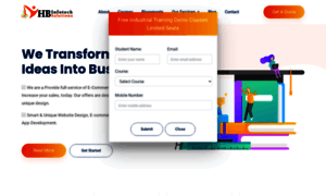 Hbinfotechsolutions.com thumbnail
