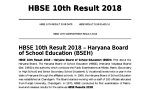 Hbse10thresults2017.in thumbnail
