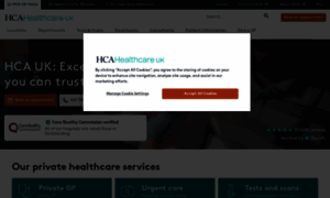 Hcahealthcare.co.uk thumbnail