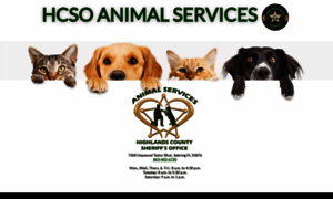 Hcso-animalservices.org thumbnail