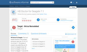 Hd-doctor-for-seagate.software.informer.com thumbnail