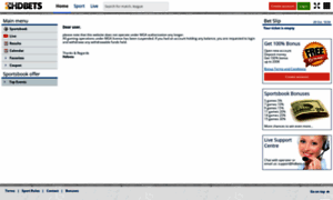 Hdbets.com thumbnail