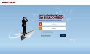 Hdfcsales.skilldom.co.in thumbnail