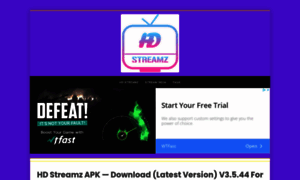 Hdstreamz.android-apks.com thumbnail