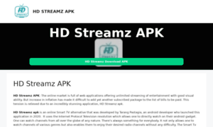 Hdstreamzapk.com thumbnail