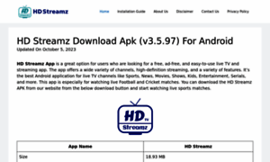 Hdstreamzapp.io thumbnail