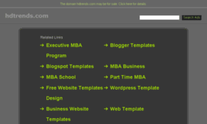 Hdtrends.com thumbnail