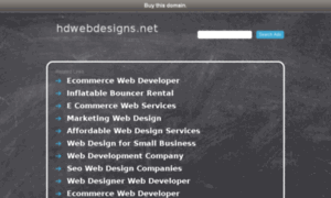 Hdwebdesigns.net thumbnail