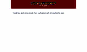 Head2head.com thumbnail