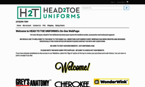 Head2toeuniformsonline.com thumbnail